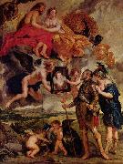 Peter Paul Rubens Heinrich empfangt das Portrat Maria de Medicis china oil painting artist